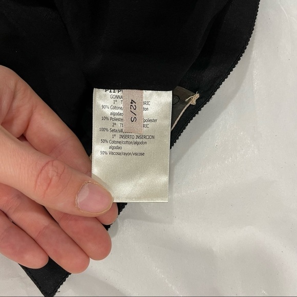 Giambattista Valli Lace Pencil Skirt Black Size 42 / Small - Picture 11 of 11